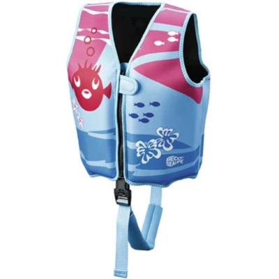 Afbeelding van Beco Sealife Zwemvest/Drijfvest kind Blauw/Roze S: 15 18 kg
