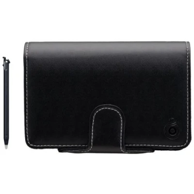 Image de Etui de rangement BigBen Flip &amp; Play Noir + Stylet pour Nintendo New 2DS XL