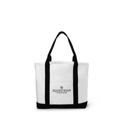 Image de Equestrian Stockholm Tote Bag BlancVendu par Agradi