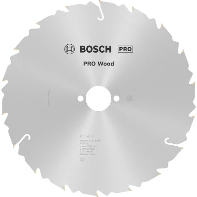 Image de BOSCH 2608640804 lame de scie circulaire Speedline Wood, 230 x 30 2.6 mm, 18T