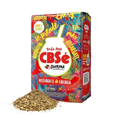 Afbeelding van CBSé Mate Tee Energia met Guaraná, per stuk verpakt (1 x 500 g)