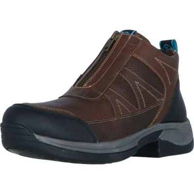Afbeelding van BR Stalschoenen Cavan Zip Bruin 40