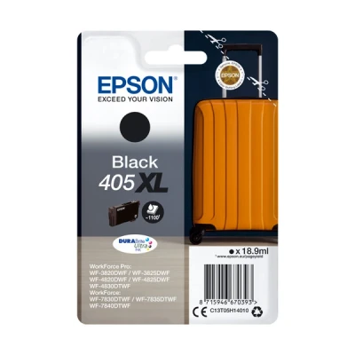 Image de Epson 405XL 18.9 ml noir original cartouche d&#039;encre pour WorkForce WF 7310 7830 7835 7840; Pro 3820 3825 4820 4825 4830 7840