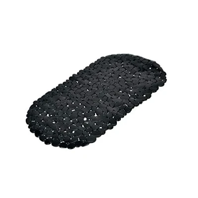 Afbeelding van douceur d&#039;intérieur, Badbodem (36 x 69 cm) Vitamine Zwart, PVC