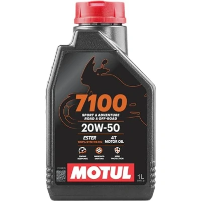 Afbeelding van Motul 104103 7100 4 takt motor 20w 50, 1 liter