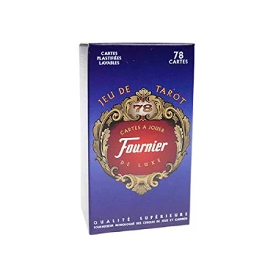 Afbeelding van Set van 78 kaarten: Fournier Bleu
