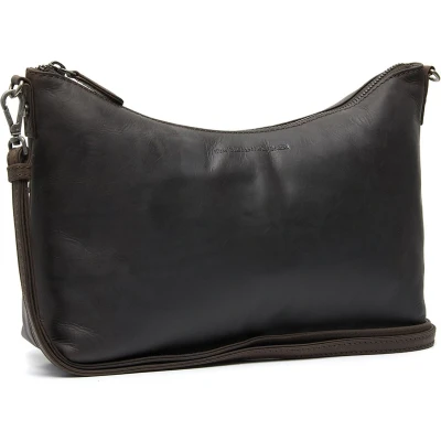 Afbeelding van The Chesterfield Brand Leren Schoudertas Bruin Kigali