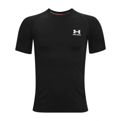Afbeelding van Under Armour Short Sleeves UA HG SS Sport Tshirt voor kinderen, Maat: 146 158, Black/white