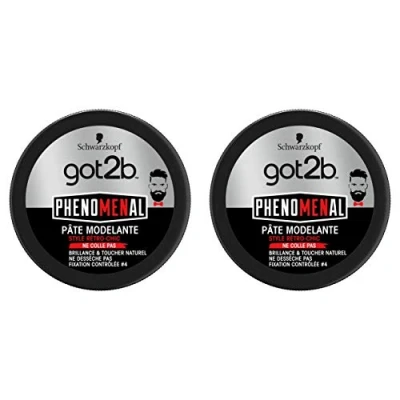 Afbeelding van Schwarzkopf Got2b Phenomenal Moulding Paste 2 x 100 ml