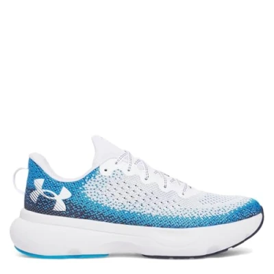 Afbeelding van Under Armour Infinite, Blanc/bleu électrique, 42 EU