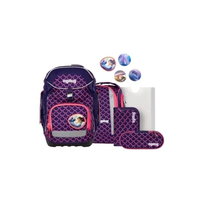 Afbeelding van ergobag Schooltas Lumi Edition Pack Set 6 delig PerlentauchBär Paars