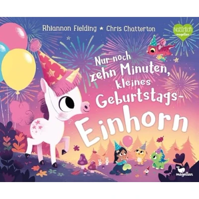 Afbeelding van Nur noch zehn Minuten, kleines Geburtstagseinhorn