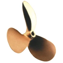 Afbeelding van Radice 3 blads bronzen scheepsschroef type e13 16x12 asgat diameter 30mm conus 1:10 rechts