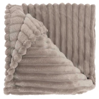 Afbeelding van Unique Living Plaid Lex Taupe 150x200cm