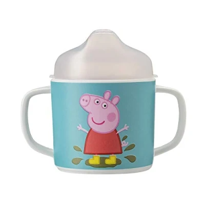 Afbeelding van Kinderbeker Peppa Pig 160ml met anti slip