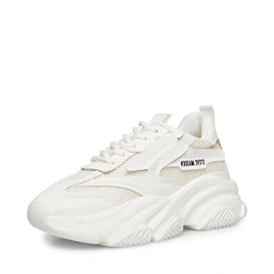 Afbeelding van Steve Madden Besitz Sneakers voor dames, Wit.