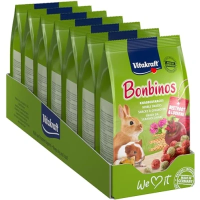 Afbeelding van Vitakraft Bobino&#039;s Knaagdiersnack Rode Biet Pastinaak 50 g