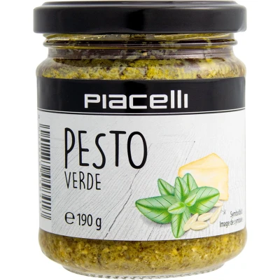 Afbeelding van Antipasti pesto met basil verde 190g