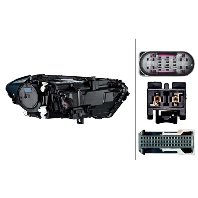 Afbeelding van HELLA 1EX 015 390 511 Koplampen MERCEDES BENZ: A Class