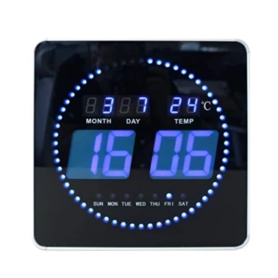 Afbeelding van Wandklok Unilux Flo LED 28cmx28cm