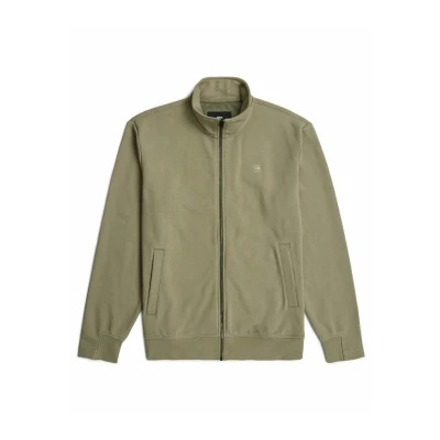 Afbeelding van G STAR Nifous Sweater met rits, Heren, Maat: Small, Ensis green