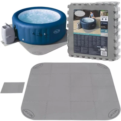 Afbeelding van Ondervloer spa Bestway 196 x cm (Grijs, Lay Z Spa)