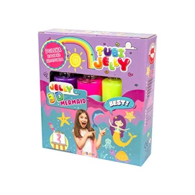Afbeelding van Tuban Tubi Jelly set met 3 kleuren Mermaid