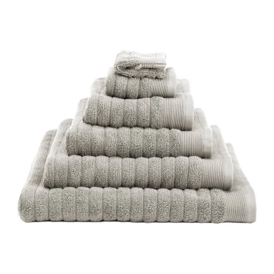 Afbeelding van Heckett &amp; Lane Strandlaken Bath Prestige Glacier Grey 90 x 180 cm