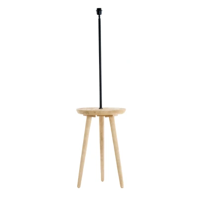 Afbeelding van Light &amp; Living Bijzettafel TOLFA Ø40x135cm Bruin