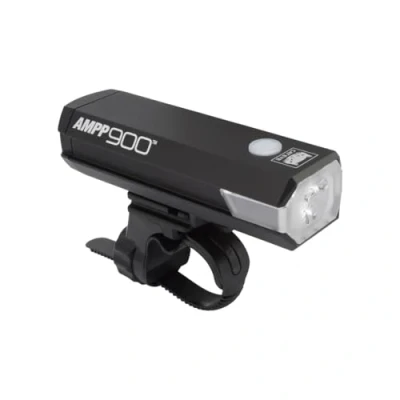 Afbeelding van CatEye AMPP900 Koplamp Fiets Fietsverlichting Max. 900 Lumen Brandduur 2 tot 35 uur USB oplaadbaar Spatwaterbestendig vijf Lichtmodi