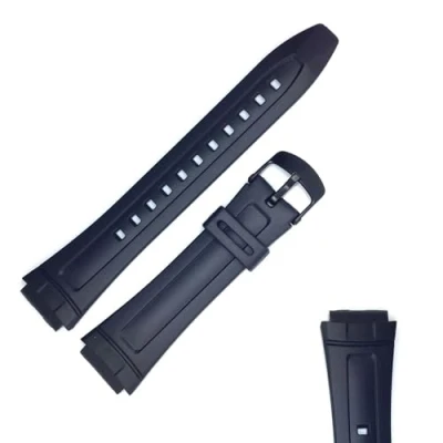 Afbeelding van Horlogebandje compatibel met Casio AW 80 82 Telememo 30 Ref CR0AW80 10117230, modern, Modern