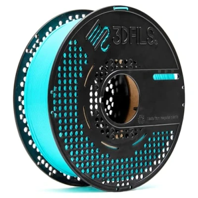 Afbeelding van 3DFILS PLA filament voor 3D printen Neat Winding esdraad Max: 1,75 mm, 1 kg, turquoise