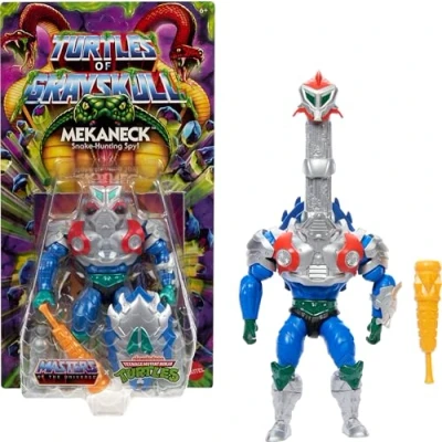 Afbeelding van MOTU x TMNT: Turtles of Grayskull Action Figure Mekaneck 14 cm