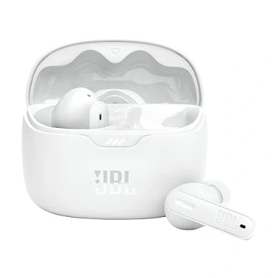 Afbeelding van JBL Tune Beam True Wireless NC Earbuds ANC IP54 Wit