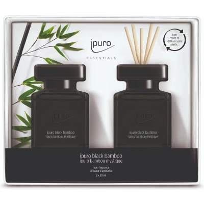 Afbeelding van Essentials Giftset 2x50ml Black Bamboo