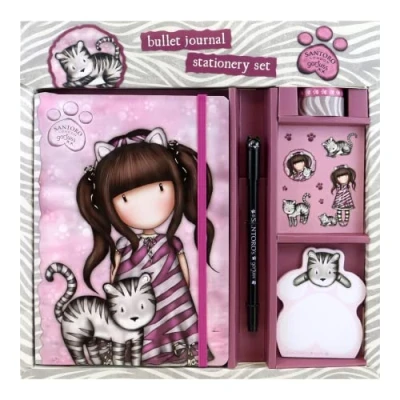 Afbeelding van Schrijfset Gorjuss Ruby wild Roze Grijs