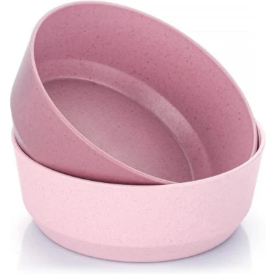 Afbeelding van Baby schaaltjes of bakjes van Reer roze 2 stuks