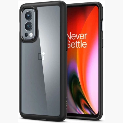 Afbeelding van Spigen Ultra Hybrid OnePlus Nord 2 5G Hoesje Zwart