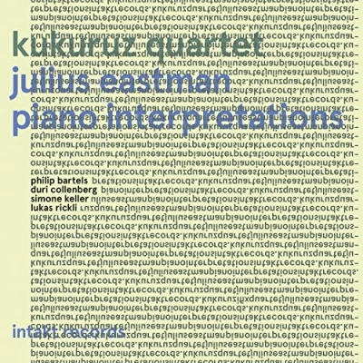 Afbeelding van Kukuruz Quartet Julius Eastman Piano Interpretations (CD)