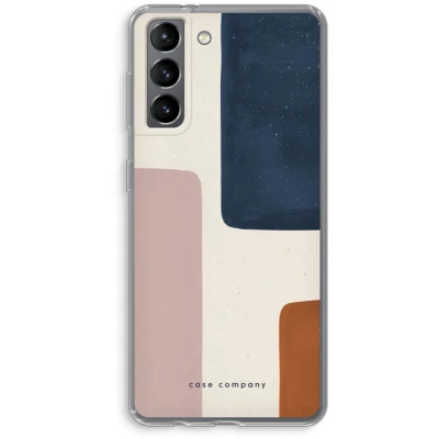 Afbeelding van hoesje geschikt voor Samsung Galaxy S21 Geo #5 Soft Cover Telefoonhoesje Bescherming aan alle Kanten en Schermrand