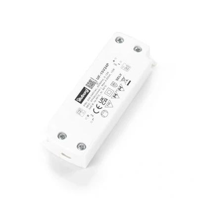 Afbeelding van illuburg Led transformator, 24 V, 15 W, ultradun, plat, zonder flikkeren, led, voeding, driver power supply