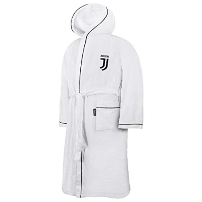 Afbeelding van JUVENTUS 96330652131 badjas, 100% katoen, wit, 40 x 30 8 cm
