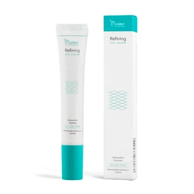 Afbeelding van colibri skincare Refining Eye Cream 20 ml oogcrème tegen rimpels en donkere kringen, helpt zwellingen te verminderen, voor een stralende volle huid onder de ogen,