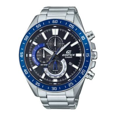 Afbeelding van Casio Edifice EFV 620D 1A2VUEF Herenhorloge 51 mm Zilverkleurig