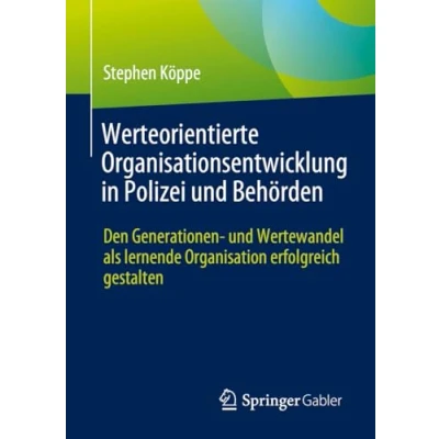 Afbeelding van Werteorientierte Organisationsentwicklung in Polizei und Behörden