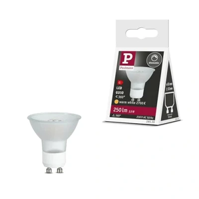 Afbeelding van Paulmann 28536 LED lamp Energielabel G (A G) GU10 3.5 W Warmwit (Ø x h) 51 mm 52 1 stuk(s)