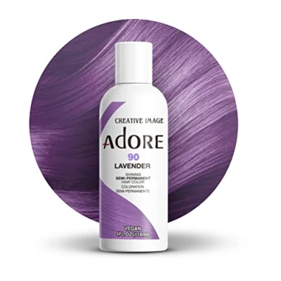 Afbeelding van Adore Shining Semi Permanent Hair Color Lavender 90