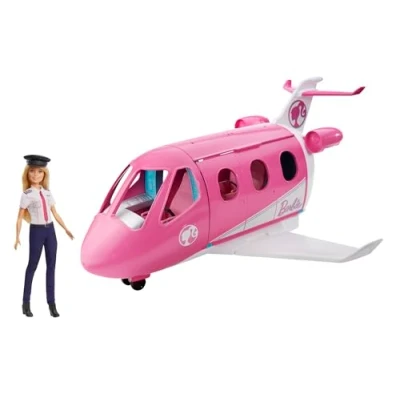 Afbeelding van Barbie Droomvliegtuig speelset &amp; piloot