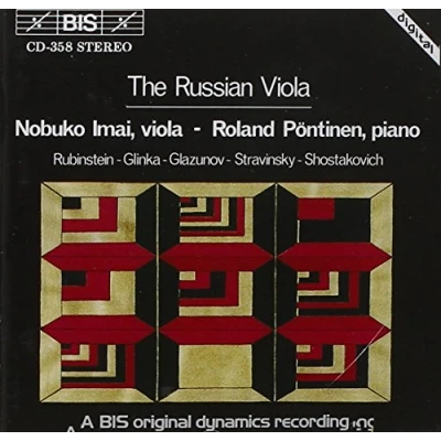 Afbeelding van Nobuko Imai &amp; Roland Pöntinen The Russian Viola (CD)