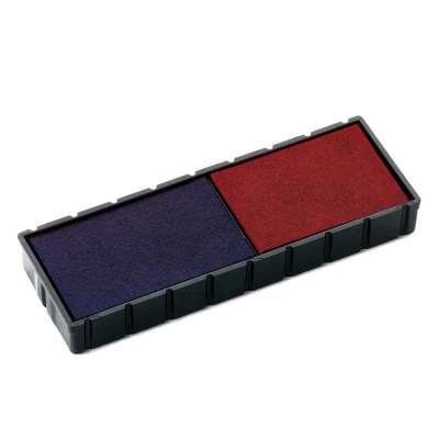 Afbeelding van Stempelkussen Colop 6E/12 rood blauw